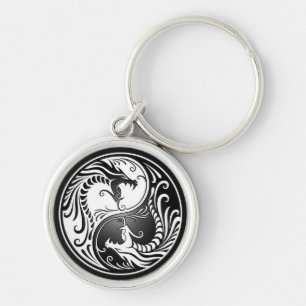 Yin Yang Dragons Sleutelhanger