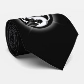 Yin Yang Dragons Stropdas (Opgerold)