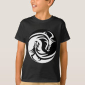yin yang dragons T-shirt (Voorkant)