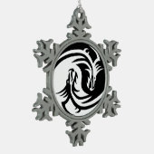 yin yang draken ornament (Links)