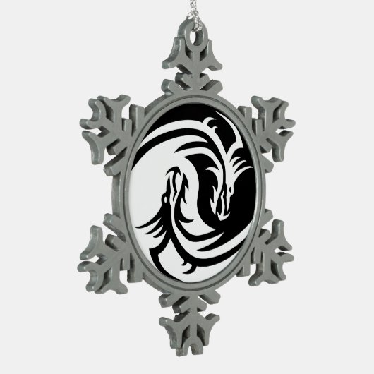 yin yang draken ornament (Links)
