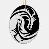yin yang draken ornament (Rechts)