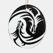 yin yang draken ornament (Links)