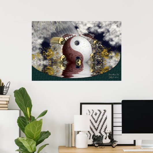 Yin Yang Dreams-1 Poster (Thuiskantoor)