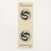 Yin Yang Dutch White Workout, Pilates en Yogamat (Voorkant)