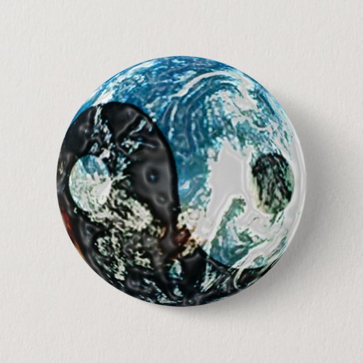 Yin Yang Earth Button (Voorkant)