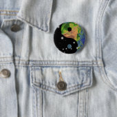 Yin Yang Earth Ronde Button 5,7 Cm (In situ)