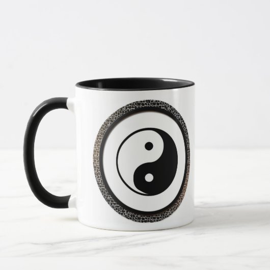 Yin Yang Emblem Cup Mok (Links)
