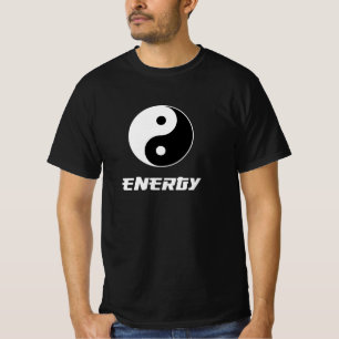 Yin Yang Energie Tai Chi Symbool T-shirt
