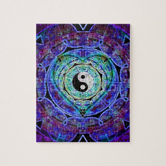 Yin Yang Energy Flow Legpuzzel (Verticaal)