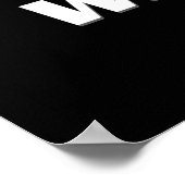 "Yin Yang Energy" Positief Poster voor wandkunst (Hoek)