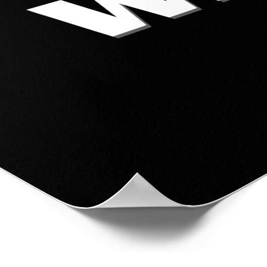 "Yin Yang Energy" Positief Poster voor wandkunst (Hoek)