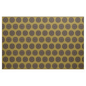 Yin Yang Fabric - Coffee Brown Stof (Yard (91,4 cm))