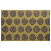 Yin Yang Fabric - Coffee Brown Stof (Fat Quarter)