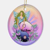 Yin Yang fairy Keramisch Ornament (Links)
