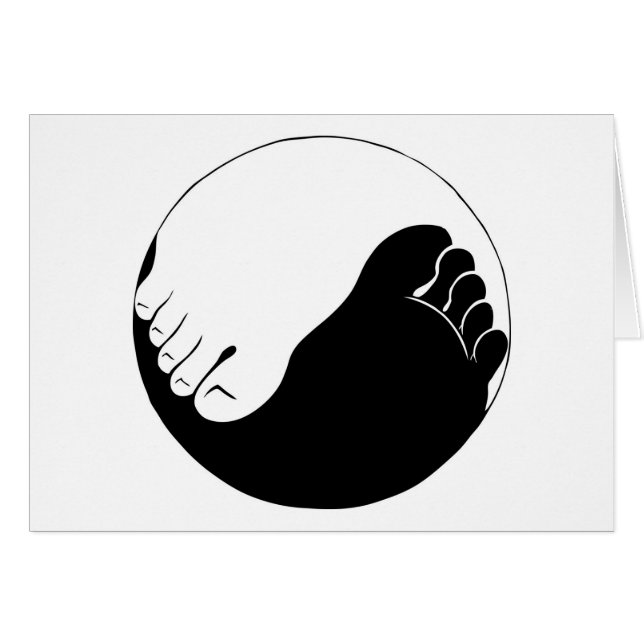 Yin Yang Feet (Voorkant Horizontaal)