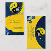 Yin & Yang Feng Shui Interior Visitekaartjes (Voorkant / Achterkant)