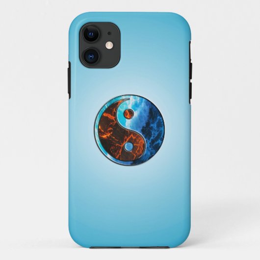 Yin Yang - Fire and Water - iPhone / iPad case (Achterkant)