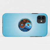 Yin Yang - Fire and Water - iPhone / iPad case (Achterkant (horizontaal))