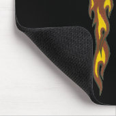 Yin Yang Fire Cross Muismat (Hoek)