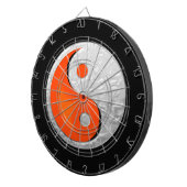 Yin Yang Fire en Ice Fantasy Dartboard Dartbord (Voorkant Rechts)