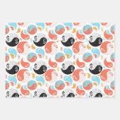 Yin Yang Fisch Inpakpapier Vel (Voorkant 3)