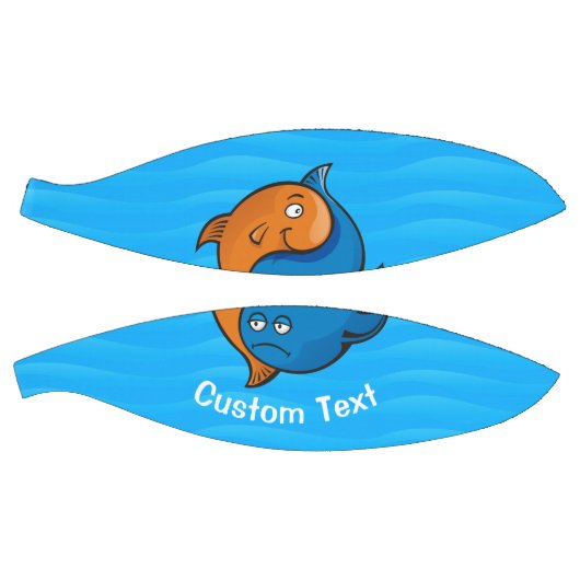 Yin Yang Fish Cartoon Basketbal (Panelen)