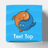 Yin Yang Fish Cartoon Bedankdoosjes (Bovenkant)