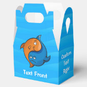 Yin Yang Fish Cartoon Bedankdoosjes (Geopend)