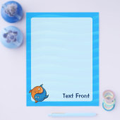 Yin Yang Fish Cartoon Flyer (Enkel)