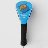 Yin Yang Fish Cartoon Golfheadcover (Voorkant)