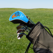 Yin Yang Fish Cartoon Golfheadcover (Insitu)