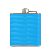 Yin Yang Fish Cartoon Heupfles (Achterkant)