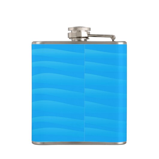 Yin Yang Fish Cartoon Heupfles (Achterkant)