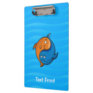 Yin Yang Fish Cartoon Klembord