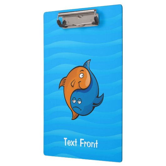 Yin Yang Fish Cartoon Klembord (Links)