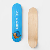 Yin Yang Fish Cartoon Skateboard (Voorkant)