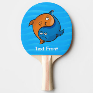 Yin Yang Fish Cartoon Tafeltennisbatje