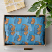 Yin Yang Fish Cartoon Tissuepapier (Geschenk)