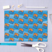 Yin Yang Fish Cartoon Tissuepapier (Craft)