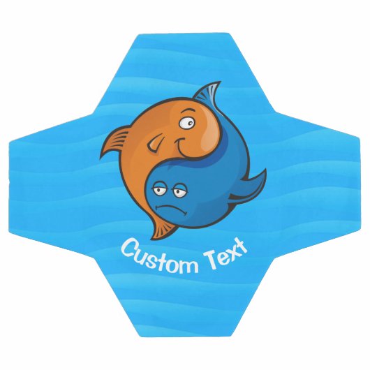 Yin Yang Fish Cartoon Voetbal (Enkel)