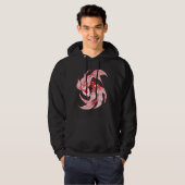 Yin Yang Fish Hoodie (Voorkant volledig)