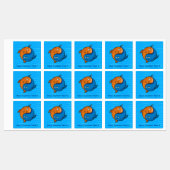 Yin Yang Fish Labels (Vel)