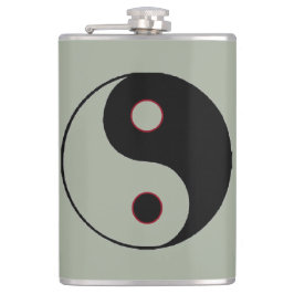 Yin Yang Flask Heupfles