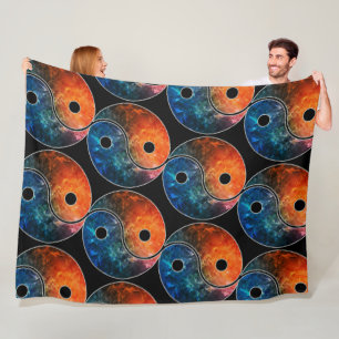 Yin Yang ☯ Fleece Blanket Deken