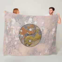 Yin Yang Fleece Deken
