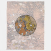 Yin Yang Fleece Deken (Voorkant)
