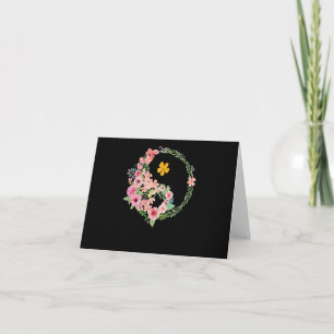 Yin Yang Floral Kaart