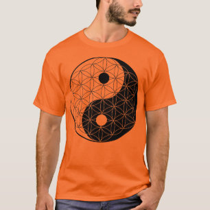 Yin Yang Flower of Life T-shirt