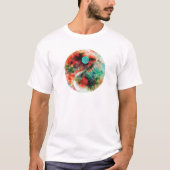 Yin Yang Flower T-shirt (Voorkant)